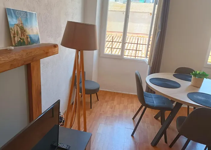 **** Very 36 Rue Fesch, Cosy Flat In Center Pedestrian Street, Up To 4 People **** Apartman Ajaccio