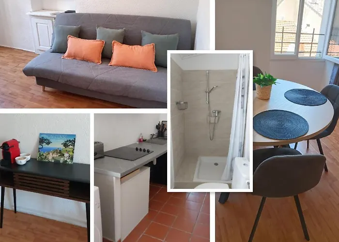 **** Very 36 Rue Fesch, Cosy Flat In Center Pedestrian Street, Up To 4 People **** Ajaccio